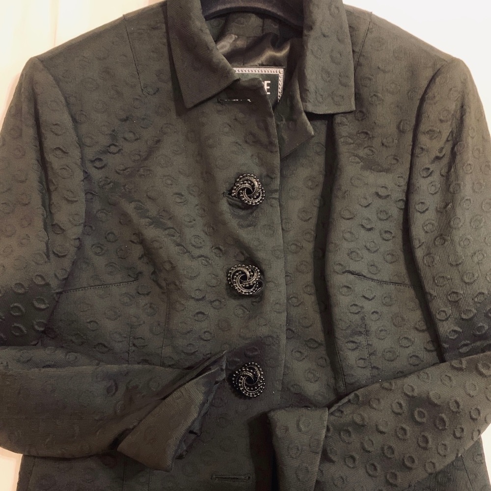 Versace - Classic embellished cropped blazer